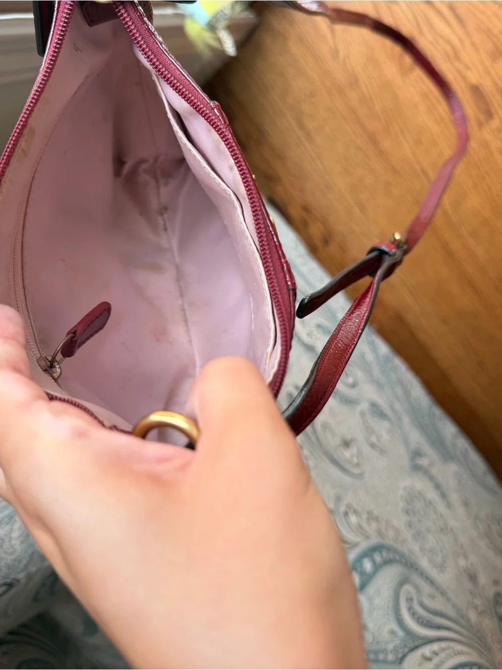 Coach compact crossbody